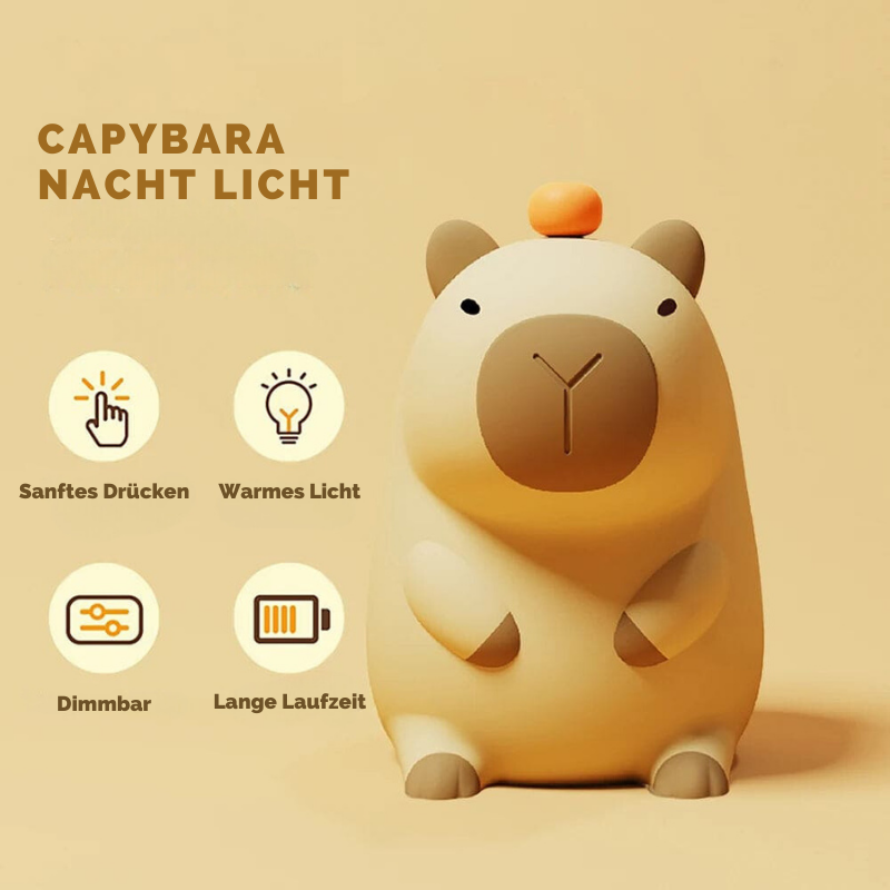 Capybara Light – Das süsseste Nachtlicht für grosse und kleine Träumer