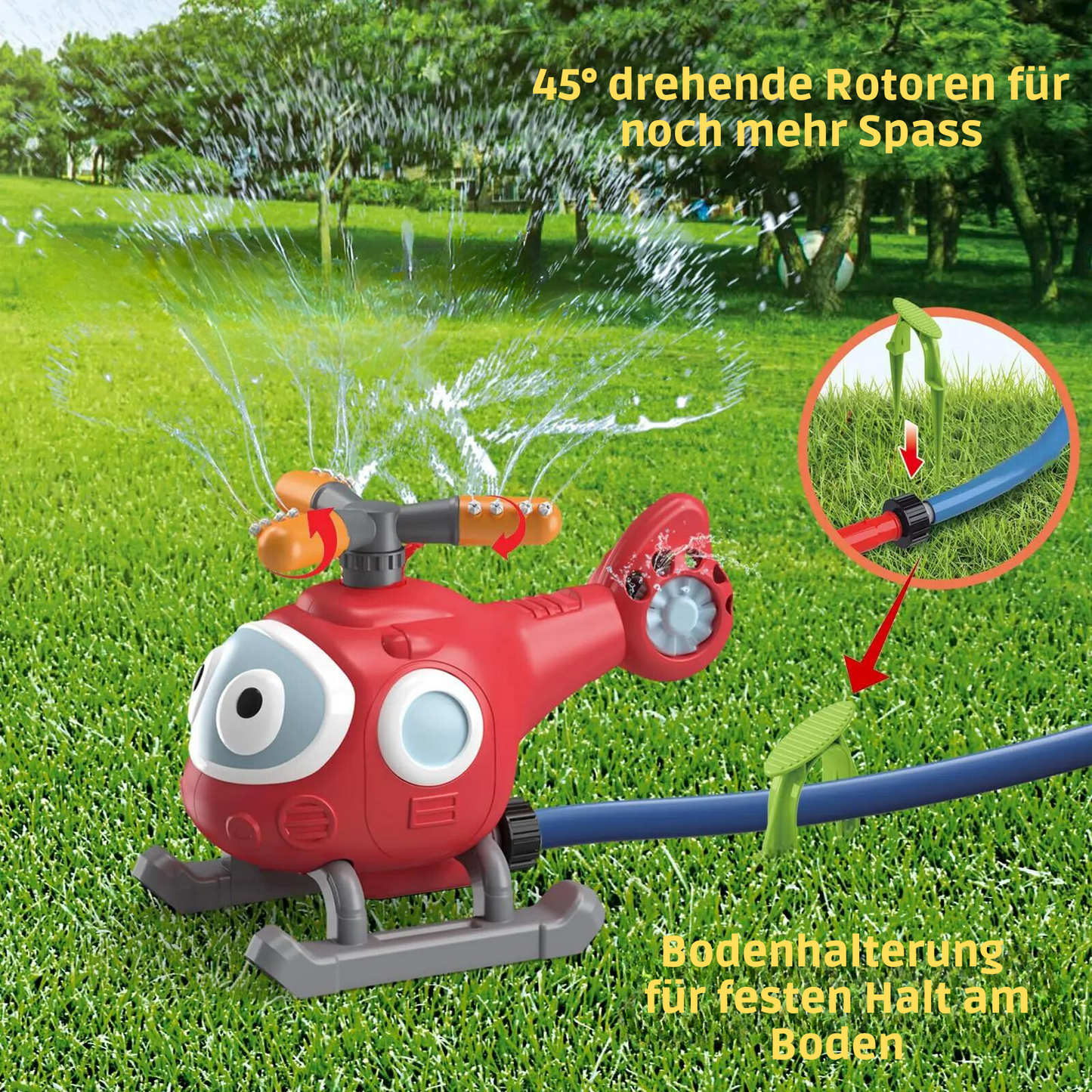 SPLASH BALL - Wasser Sprinkler